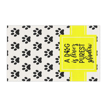 Load image into Gallery viewer, Kitchen Towel - A dog is love's purest shadow