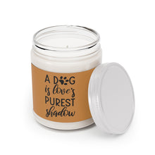 Load image into Gallery viewer, Relaxed Dog - Scented Candles, 9oz - A Dog Is Love's Purest Shadow - Brown Label