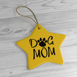 Buy online Premium Quality Dog Mom - Paw Collection - Ceramic Ornaments - Christmas Tree Decoration - #dogmomtreats - Dog Mom Treats