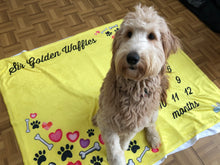 Load image into Gallery viewer, Grow Puppy Grow Memory Blanket