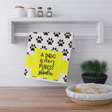Load image into Gallery viewer, Kitchen Towel - A dog is love's purest shadow