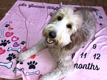 Load image into Gallery viewer, Grow Puppy Grow Memory Blanket