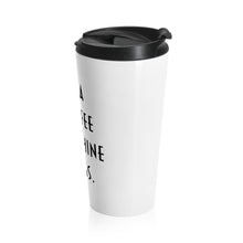 Load image into Gallery viewer, Buy online Premium Quality Yoga Coffee Sunshine and Dogs - Stainless Steel Travel Mug - Dog Mom Treats
