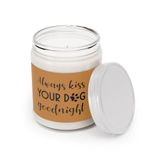 Load image into Gallery viewer, Relaxed Dog - Scented Candles, 9oz - Always Kiss Your Dog Goodnight - Brown Label