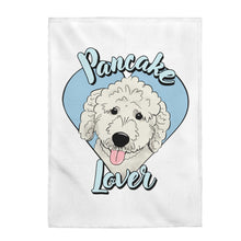 Load image into Gallery viewer, Buy online Premium Quality Pancake Lover - Small Velveteen Plush Blanket - Dog Mom Treats