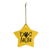 Load image into Gallery viewer, Buy online Premium Quality Dog Mom - Paw Collection - Ceramic Ornaments - Christmas Tree Decoration - #dogmomtreats - Dog Mom Treats