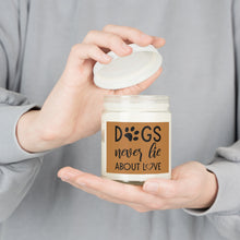 Load image into Gallery viewer, Relaxed Dog - Scented Candles, 9oz - Dogs Never Lie About Love - Brown Label
