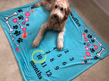 Load image into Gallery viewer, Grow Puppy Grow Memory Blanket