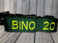 Load image into Gallery viewer, Personalized Dog Collar - Embroidered With Your Dog's Name and Phone Number - DogCollarWithName.com