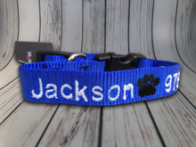 Load image into Gallery viewer, Personalized Dog Collar - Embroidered With Your Dog's Name and Phone Number - DogCollarWithName.com
