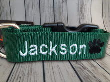 Load image into Gallery viewer, Personalized Dog Collar - Embroidered With Your Dog&#39;s Name and Phone Number - DogCollarWithName.com
