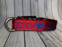 Load image into Gallery viewer, Personalized Dog Collar - Embroidered With Your Dog&#39;s Name and Phone Number - DogCollarWithName.com
