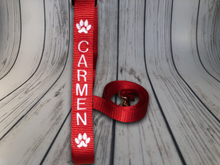 Load image into Gallery viewer, Personalized Dog Collar - Embroidered With Your Dog's Name and Phone Number - DogCollarWithName.com