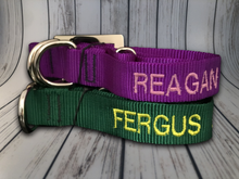 Load image into Gallery viewer, Custom Dog Collar Machine - Personalized - Embroidered With Your Dog's Name and Phone Number - DogCollarWithName.com