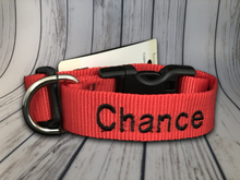 Load image into Gallery viewer, Custom Dog Collar Machine - Personalized - Embroidered With Your Dog's Name and Phone Number - DogCollarWithName.com