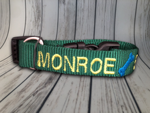 Load image into Gallery viewer, Custom Dog Collar Machine - Personalized - Embroidered With Your Dog's Name and Phone Number - DogCollarWithName.com
