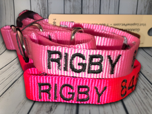 Load image into Gallery viewer, Custom Dog Collar Machine - Personalized - Embroidered With Your Dog's Name and Phone Number - DogCollarWithName.com
