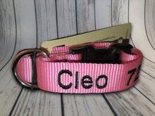 Load image into Gallery viewer, Custom Dog Collar Machine - Personalized - Embroidered With Your Dog's Name and Phone Number - DogCollarWithName.com