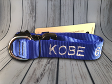 Load image into Gallery viewer, Custom Dog Collar Machine - Personalized - Embroidered With Your Dog&#39;s Name and Phone Number - DogCollarWithName.com
