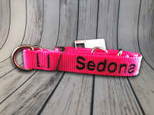 Load image into Gallery viewer, Custom Dog Collar Machine - Personalized - Embroidered With Your Dog's Name and Phone Number - DogCollarWithName.com