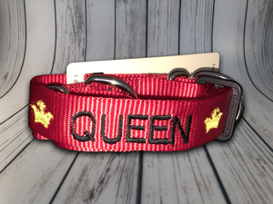 Personalized Dog Collar - Embroidered With Your Dog's Name and Phone Number - DogCollarWithName.com