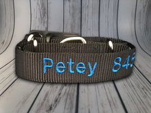 Load image into Gallery viewer, Custom Dog Collar Machine - Personalized - Embroidered With Your Dog's Name and Phone Number - DogCollarWithName.com