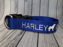 Load image into Gallery viewer, Custom Dog Collar Machine - Personalized - Embroidered With Your Dog's Name and Phone Number - DogCollarWithName.com