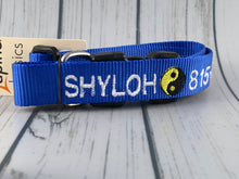 Load image into Gallery viewer, Custom Dog Collar Machine - Personalized - Embroidered With Your Dog's Name and Phone Number - DogCollarWithName.com