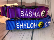 Load image into Gallery viewer, Personalized Dog Collar - Embroidered With Your Dog&#39;s Name and Phone Number - DogCollarWithName.com
