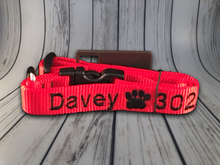 Load image into Gallery viewer, Custom Dog Collar Machine - Personalized - Embroidered With Your Dog's Name and Phone Number - DogCollarWithName.com