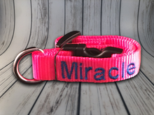 Load image into Gallery viewer, Custom Dog Collar Machine - Personalized - Embroidered With Your Dog's Name and Phone Number - DogCollarWithName.com