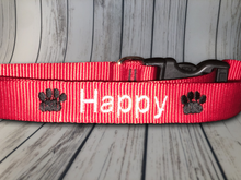 Load image into Gallery viewer, Custom Dog Collar Machine - Personalized - Embroidered With Your Dog's Name and Phone Number - DogCollarWithName.com