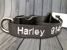 Load image into Gallery viewer, Custom Dog Collar Machine - Personalized - Embroidered With Your Dog's Name and Phone Number - DogCollarWithName.com