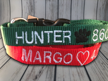 Load image into Gallery viewer, Custom Dog Collar Machine - Personalized - Embroidered With Your Dog's Name and Phone Number - DogCollarWithName.com