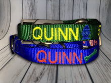 Load image into Gallery viewer, Custom Dog Collar Machine - Personalized - Embroidered With Your Dog&#39;s Name and Phone Number - DogCollarWithName.com
