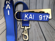 Load image into Gallery viewer, Custom Dog Collar Machine - Personalized - Embroidered With Your Dog's Name and Phone Number - DogCollarWithName.com
