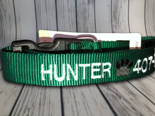 Load image into Gallery viewer, Custom Dog Collar Machine - Personalized - Embroidered With Your Dog's Name and Phone Number - DogCollarWithName.com