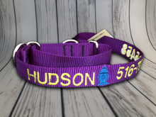 Load image into Gallery viewer, Personalized Dog Collar - Embroidered With Your Dog&#39;s Name and Phone Number - DogCollarWithName.com
