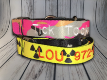Load image into Gallery viewer, Custom Dog Collar Machine - Personalized - Embroidered With Your Dog's Name and Phone Number - DogCollarWithName.com