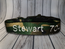 Load image into Gallery viewer, Custom Dog Collar Machine - Personalized - Embroidered With Your Dog's Name and Phone Number - DogCollarWithName.com
