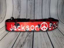 Load image into Gallery viewer, Custom Dog Collar Machine - Personalized - Embroidered With Your Dog's Name and Phone Number - DogCollarWithName.com