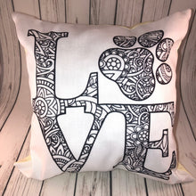 Load image into Gallery viewer, Love Pup Pillow