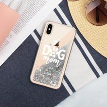 Load image into Gallery viewer, Buy online Premium Quality Dog Mom - Heart In Paw - Liquid Glitter Phone Case - Gift Idea - #dogmomtreats - Dog Mom Treats