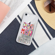 Load image into Gallery viewer, Buy online Premium Quality Dog Mom Sassy Collection - Liquid Glitter Phone Case - Great Dog Mom Gift Idea - Dog Mom Treats