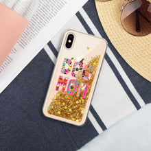 Load image into Gallery viewer, Buy online Premium Quality Dog Mom Sassy Collection - Liquid Glitter Phone Case - Great Dog Mom Gift Idea - Dog Mom Treats