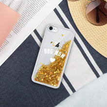 Load image into Gallery viewer, Buy online Premium Quality Dog Mom - Heart - Liquid Glitter Phone Case - Gift Idea - #dogmomtreats - Dog Mom Treats