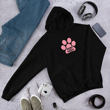 Load image into Gallery viewer, Buy online Premium Quality Dog Mom - Large Paw - Unisex Hoodie - Dog Mom Gift Idea - #dogmomtreats - Dog Mom Treats
