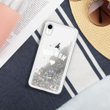 Load image into Gallery viewer, Buy online Premium Quality Dog Mom - Heart - Liquid Glitter Phone Case - Gift Idea - #dogmomtreats - Dog Mom Treats