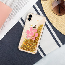 Load image into Gallery viewer, Buy online Premium Quality Dog Mom - Liquid Glitter Phone Case - gift idea - #dogmomtreats - Dog Mom Treats