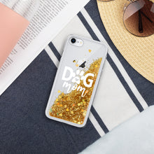 Load image into Gallery viewer, Buy online Premium Quality Dog Mom - Heart In Paw - Liquid Glitter Phone Case - Gift Idea - #dogmomtreats - Dog Mom Treats